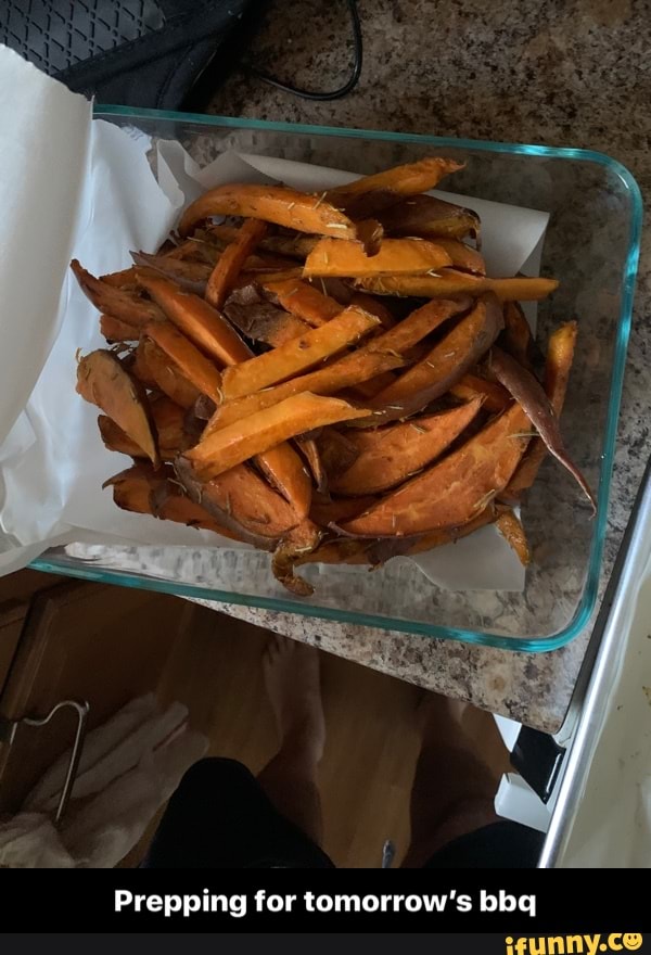 Prepping for tomorrow's bbq - Prepping for tomorrow’s bbq