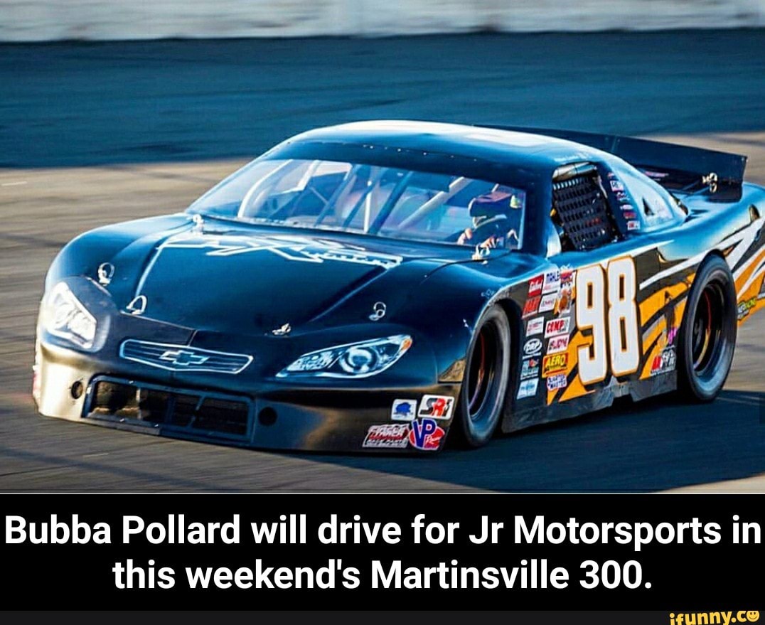 Bubba Pollard will drive for Jr Motorsports in this weekend's