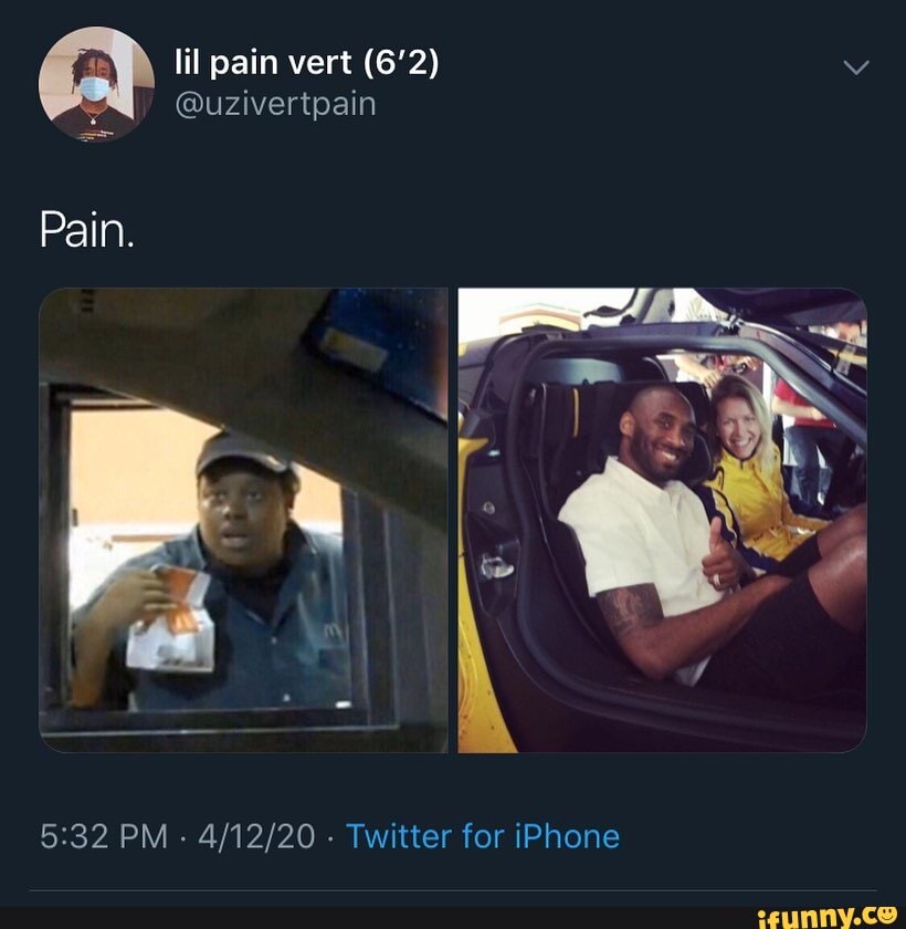 lil pain vert (6'2)
@uzivertpain
PM - - Twitter for iPhone