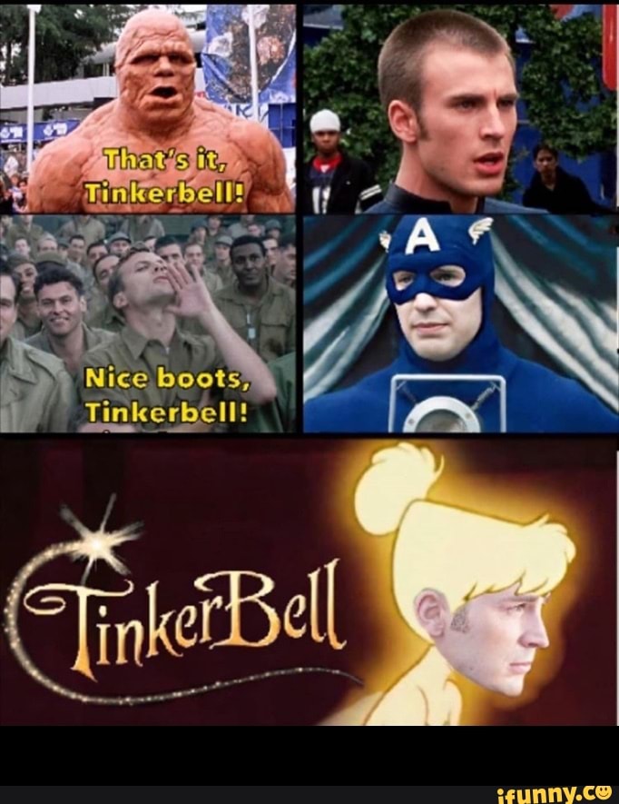 Niceiboots)
Tinkerbell! -