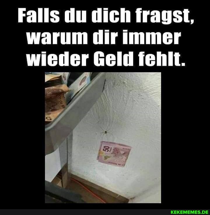 Falls du dich fragst, warum dir immer wieder Geld fehlt.
