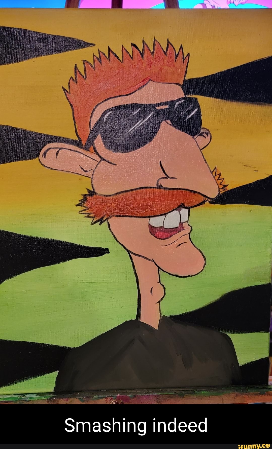 nigel thornberry smashing wrecking ball