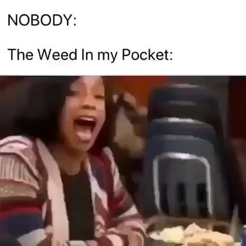 Nobody The Weed In My Pocket Ifunny