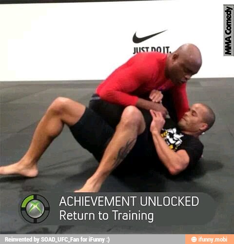 I
ACHIEVEMENT UNLOCKED Return to Training