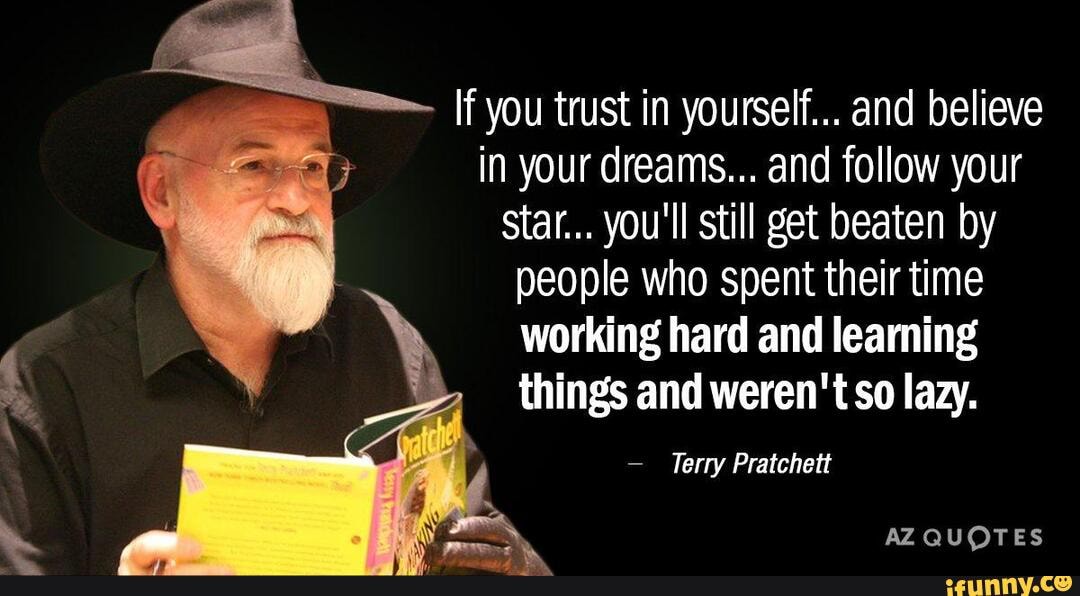 Terry_pratchett memes. Best Collection of funny Terry_pratchett pictures on  iFunny