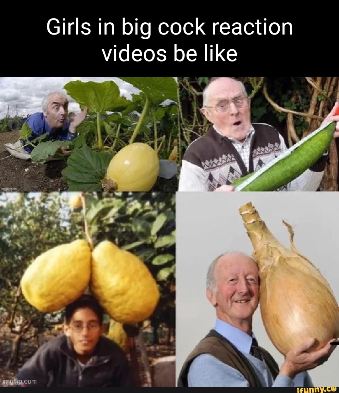Girls in big cock reaction videos be like - iFunny
