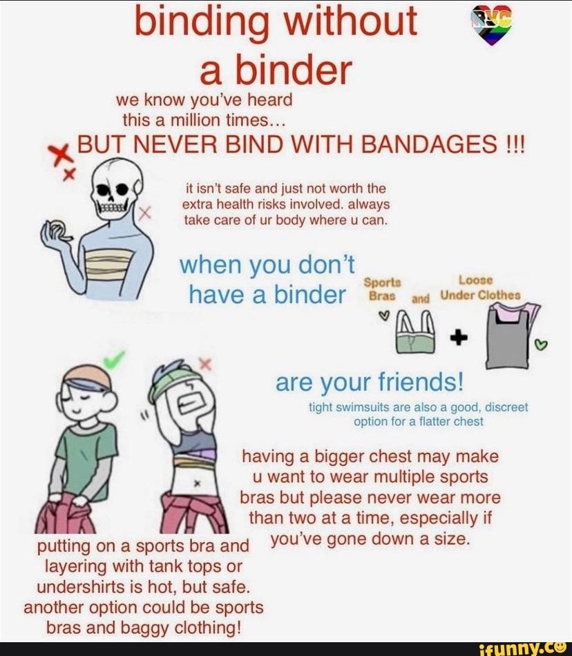 How to get a binder without my family knowing - Quora