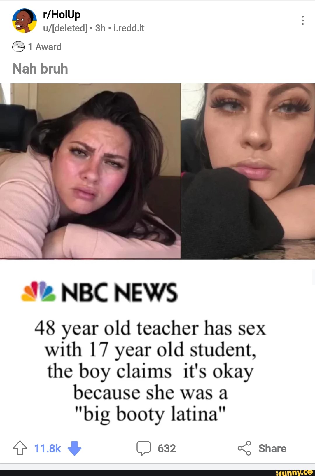 I.redd.it Award Nah bruh NBC NEWS 48 year old teacher has sex with 17