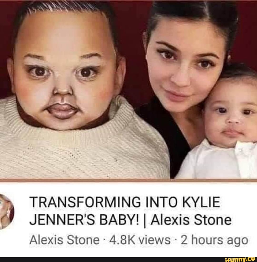 TRANSFORMING INTO KYLIE JENNER'S BABY! I Alexis Stone Alexis Stone 4