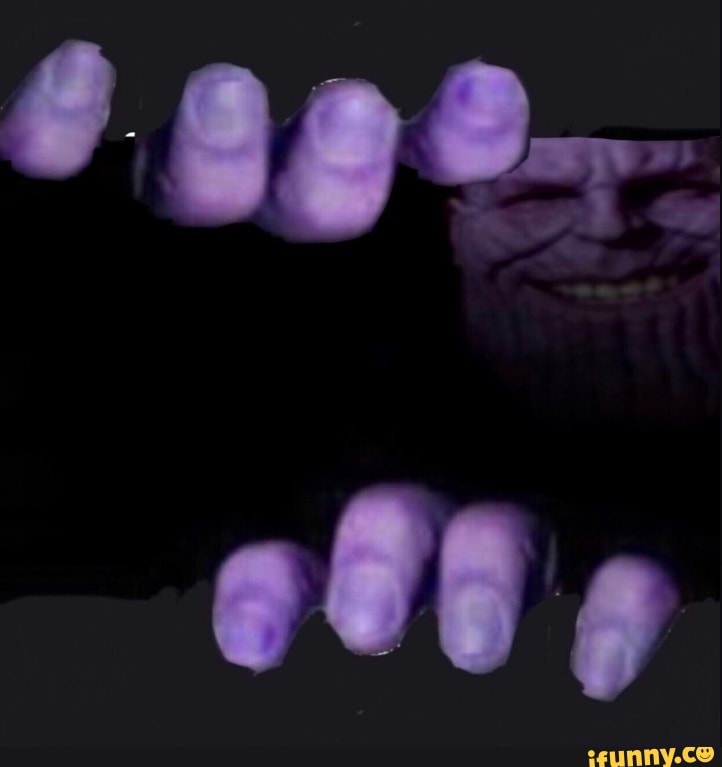 thanos, cringe