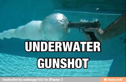 UNDERWATER
GUNSHOT,