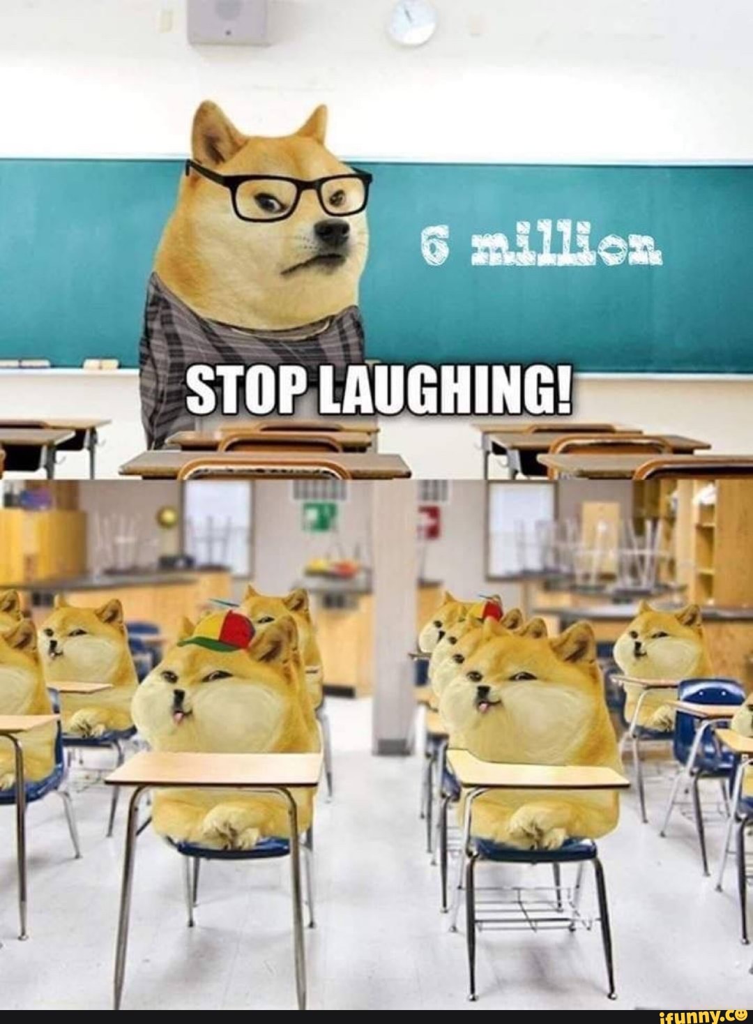 STOP LAUGHING!