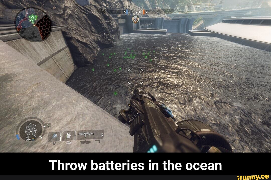 Throw batteries in the ocean iFunny