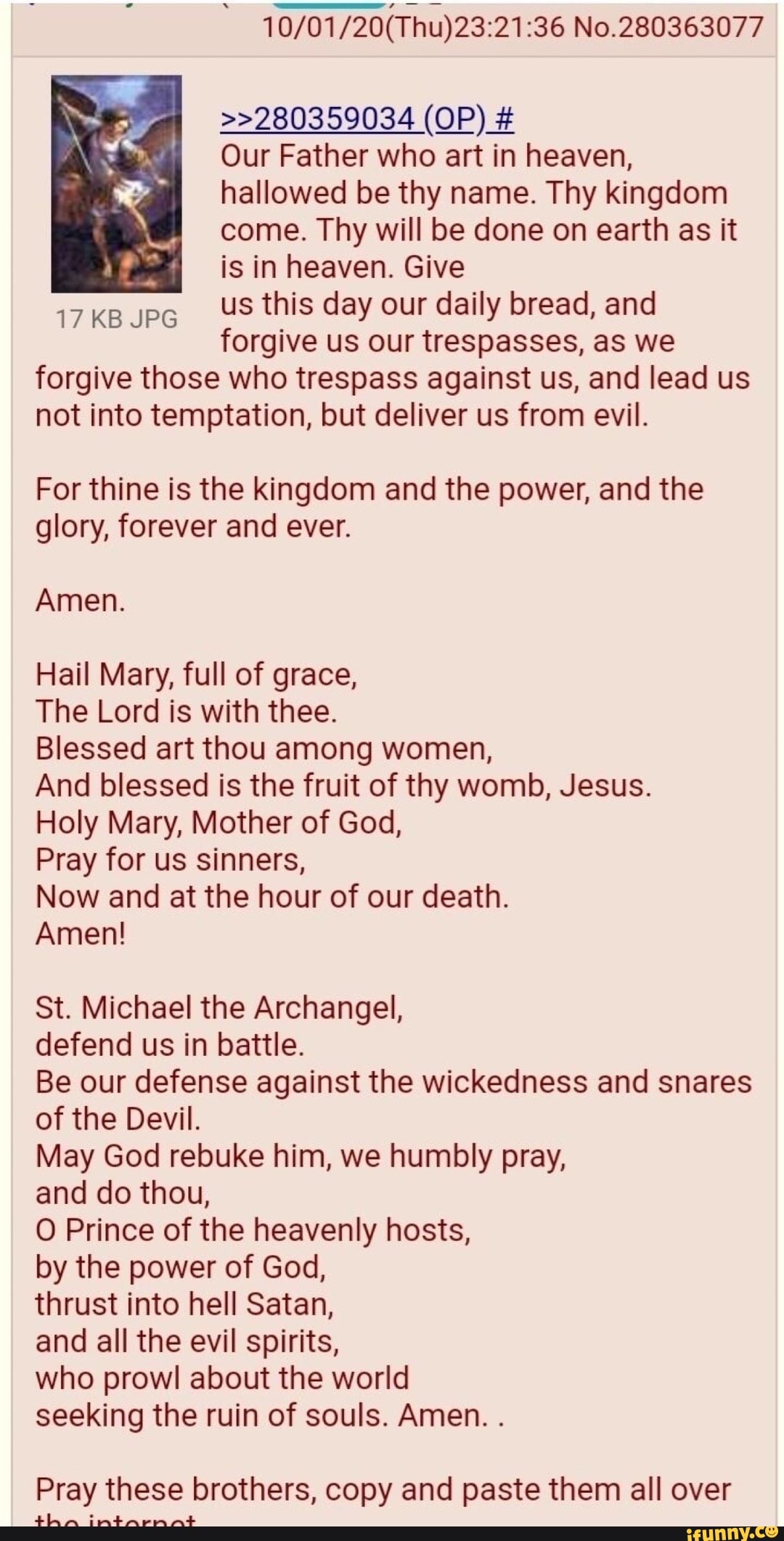 No Op Our Father Who Art In Heaven Hallowed Be Thy Name Thy Kingdom