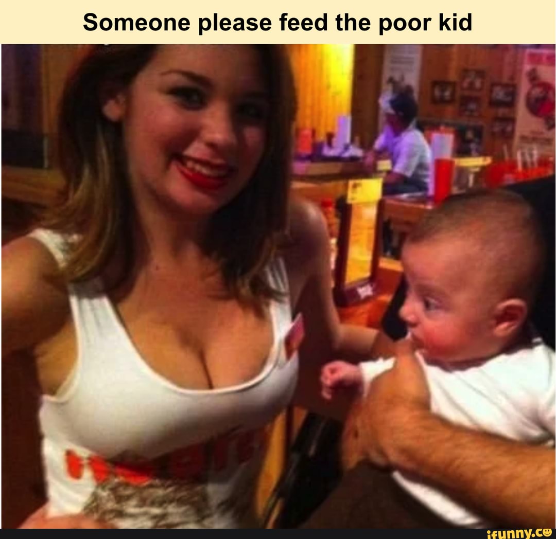 Someone please feed the poor kid