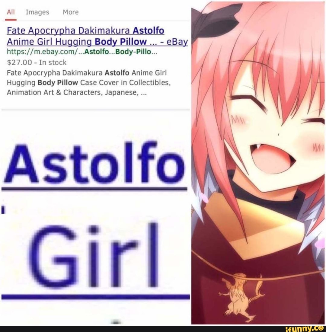 All Images More Fate Apocrypha Dakimakura Astolfo Anime Girl Hugging