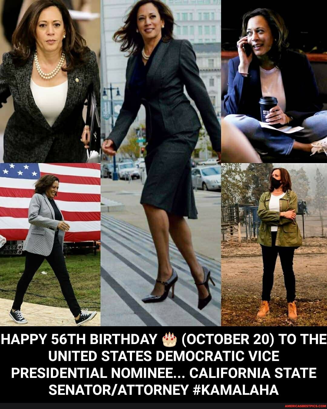 HAPPY 56TH BIRTHDAY (OCTOBER 20) TO THE UNITED STATES DEMOCRATIC VICE PRESIDENTIAL NOMINEE... CALIFORNIA STATE
#KAMALAHA - HAPPY 56TH BIRTHDAY 🎂 (OCTOBER 20) TO THE UNITED STATES DEMOCRATIC VICE PRESIDENTIAL NOMINEE... CALIFORNIA STATE SENATOR/ATTORNEY #KAMALAHA