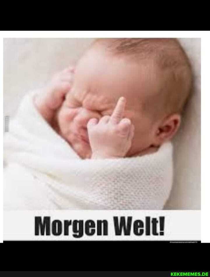 Morgen Welt!