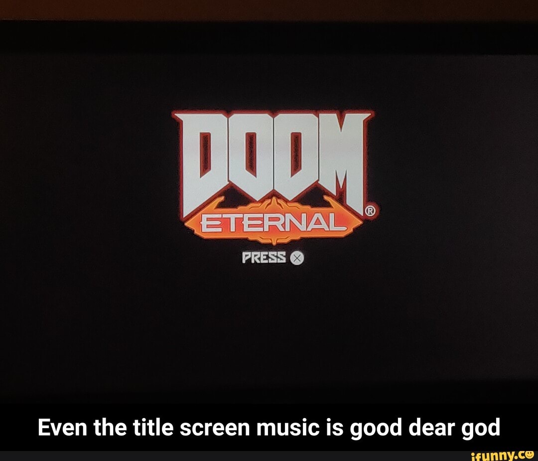 Even the title screen music is good dear god - Even the title screen music is good dear god
