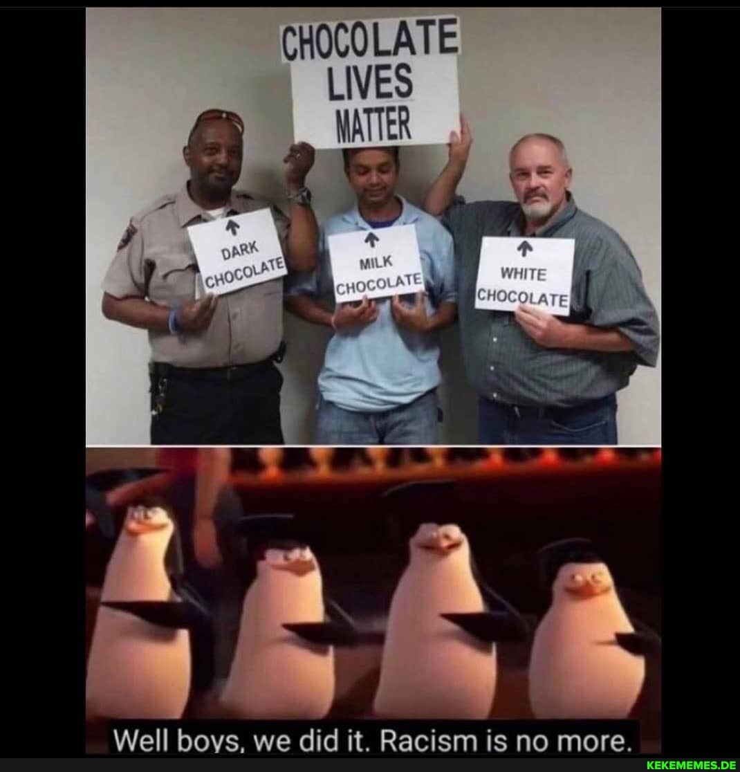 CHOCOLATE LIVES
Wlall have uso Aid it Dari ic nn