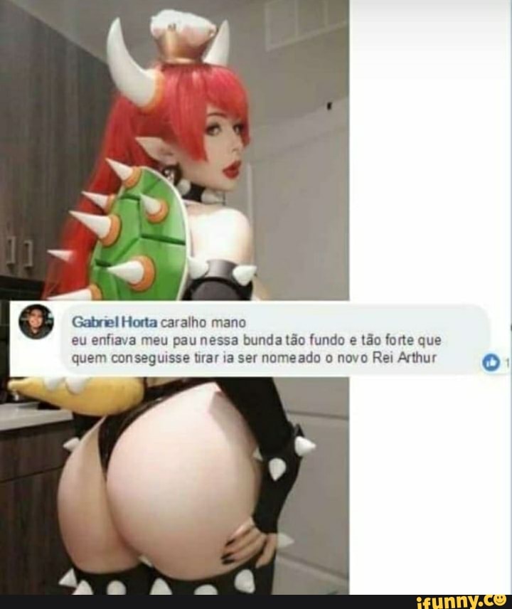 Gabriel Horta caralho mano eu enfiava meu pau nessa bunda tão fundo e tão forte que quem conseguisse tirar ia ser nomeado o novo Rei Arthur
ANA