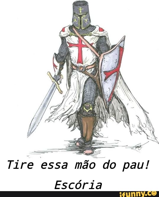 Tire essa mão do pau!
Escória