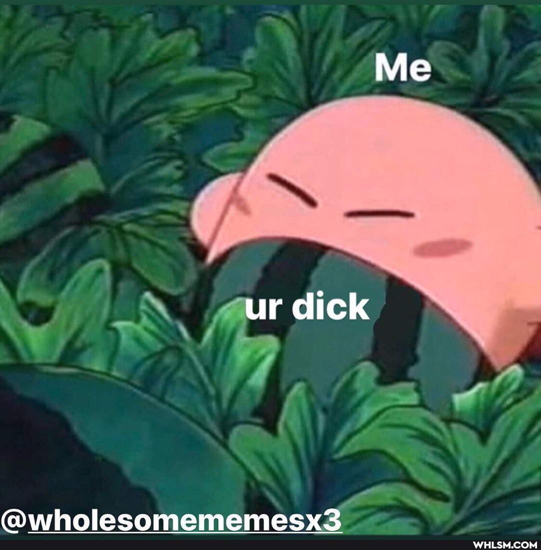 Me
ur dick
@wholecomememesx3