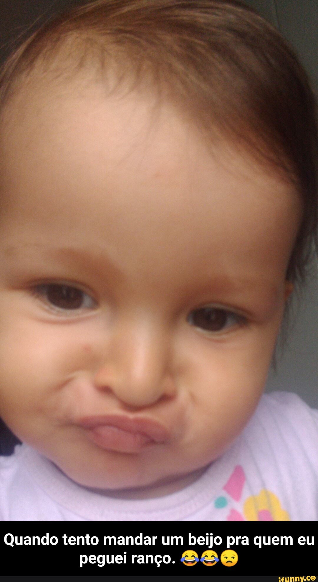 Quando tento mandar um beijo pra quem eu peguei ranço. Quando tento mandar um beijo pra quem Quando tento mandar um beijo pra quem eu peguei ranço. Quando tento mandar um beijo pra quem