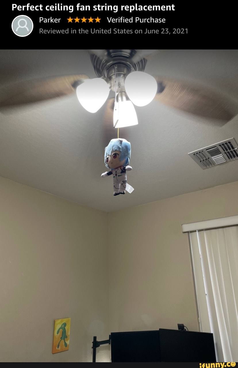 Perfect ceiling fan string replacement C) Parker Reviewed in the