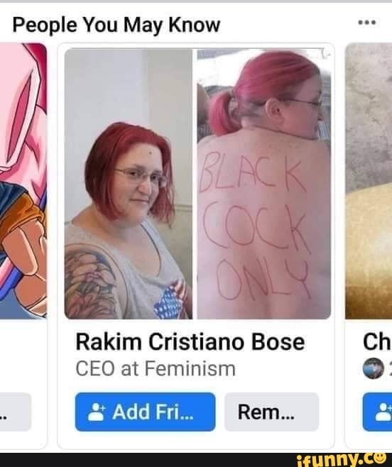 People You May Know
Rakin Cristiano Bose
mock
CEO at Feminism
& Add Fri...