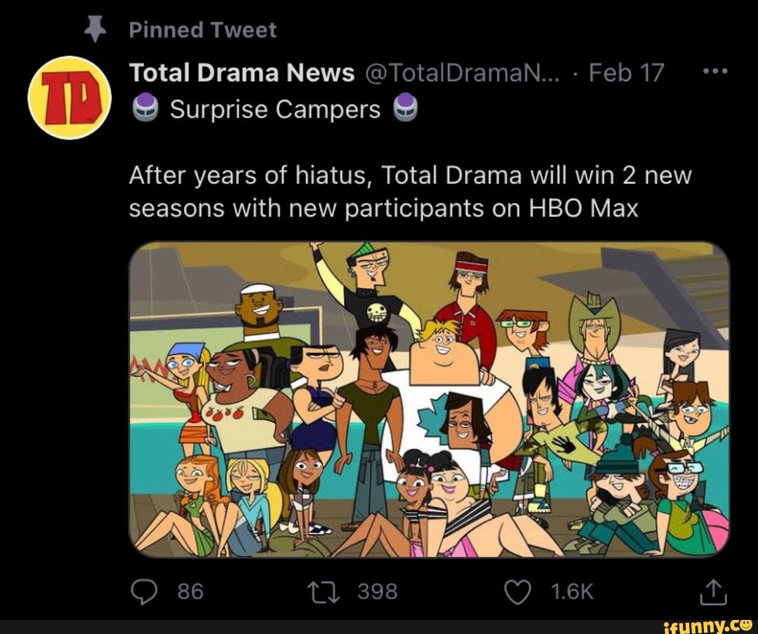 Pop Crave on X: The 16 campers for the upcoming 'Total Drama