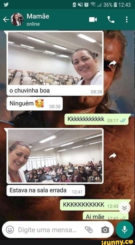 36%
1243
Mamãe
online
chuvinha boa
Ninguém
Estava na sala errada
KKKKKKKKKKK
Ai mãe
Digite uma mensa...