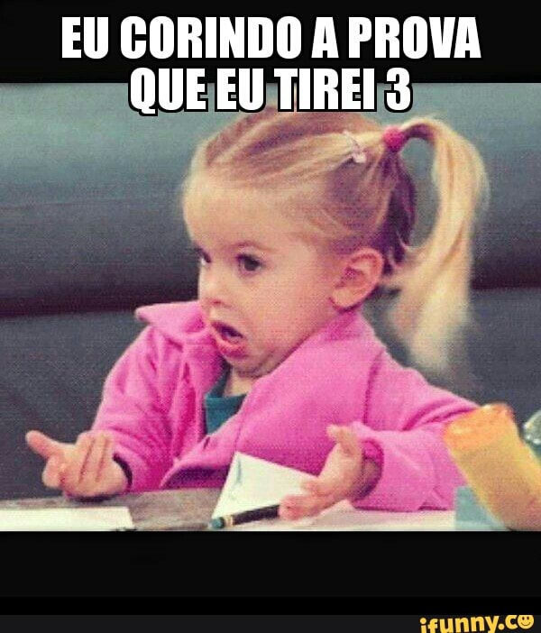 EU CORINDO A PROVA