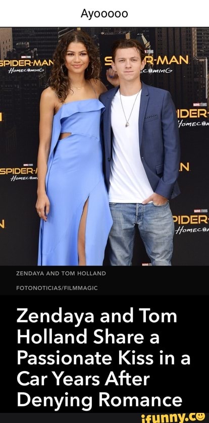 Ayooooo ZENDAYA AND TOM HOLLAND Zendaya And Tom Holland Share A ...