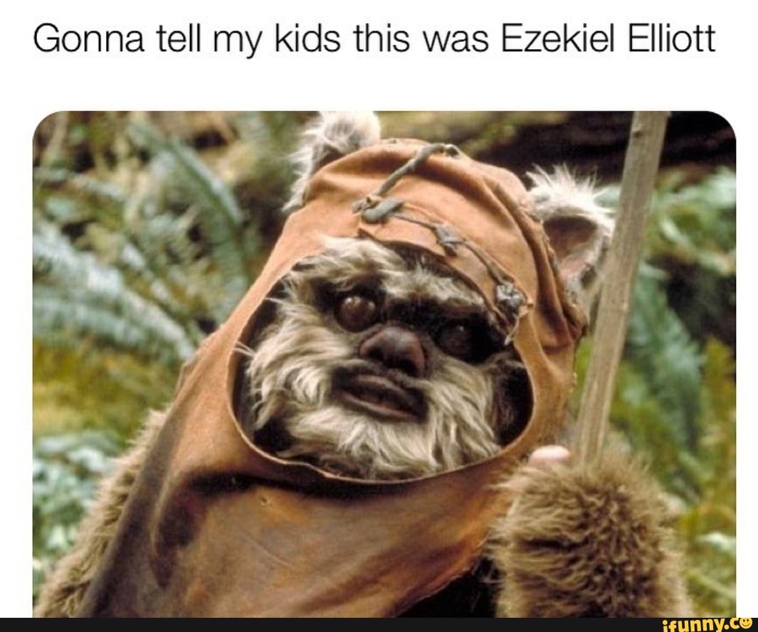 Gonna tell my kids this was Ezekiel Elliott.