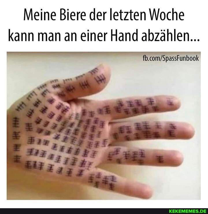 Meine Biere der letzten Woche kann man an einer Hand abzählen...