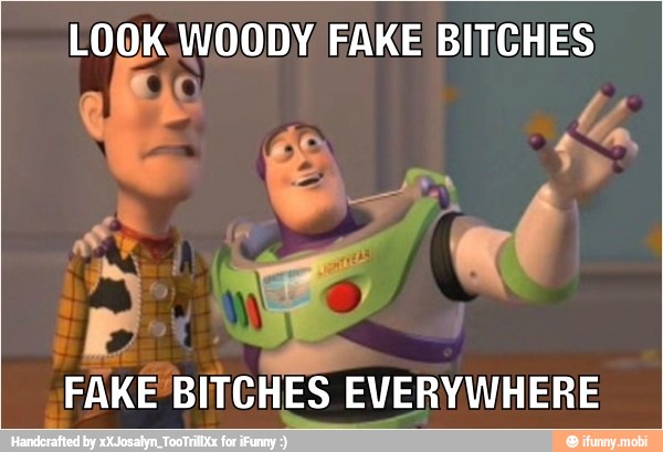FAKE
BITCHES EVERYWHERE
