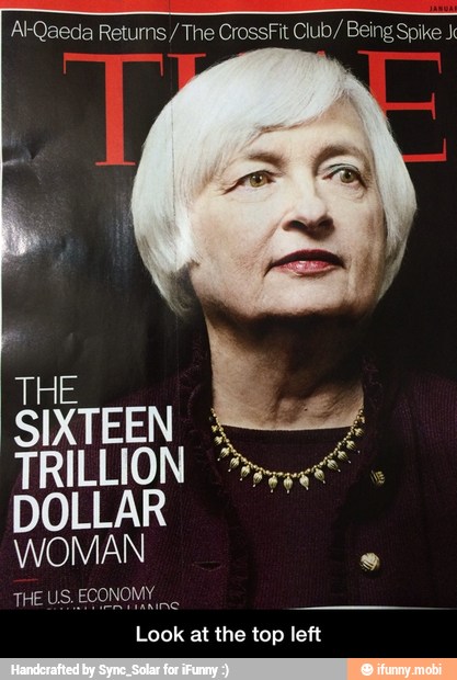 Al-Qaeda Retums /The CrossFit Club/ Being Spike J
THE
Es
SIXTEEN de.
TRILLION vec
WOMAN
THE ECONOMY.
Look at the top left - Look at the top left