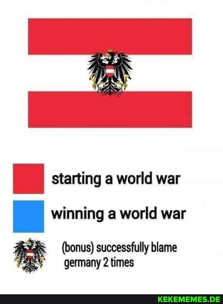 starting a world war winning a world war (bonus) successfully blame germany 2 ti
