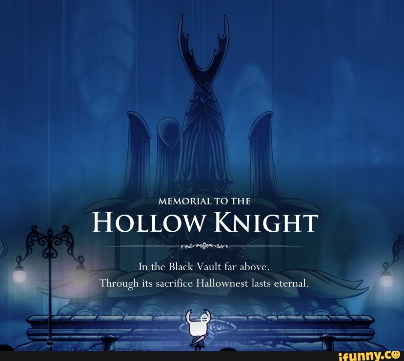 Go hollow. Go hollow