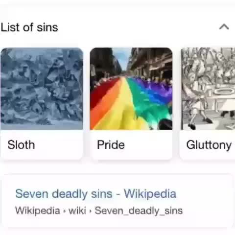 List Of Sins A Seven Deadly Sins Wikipedia