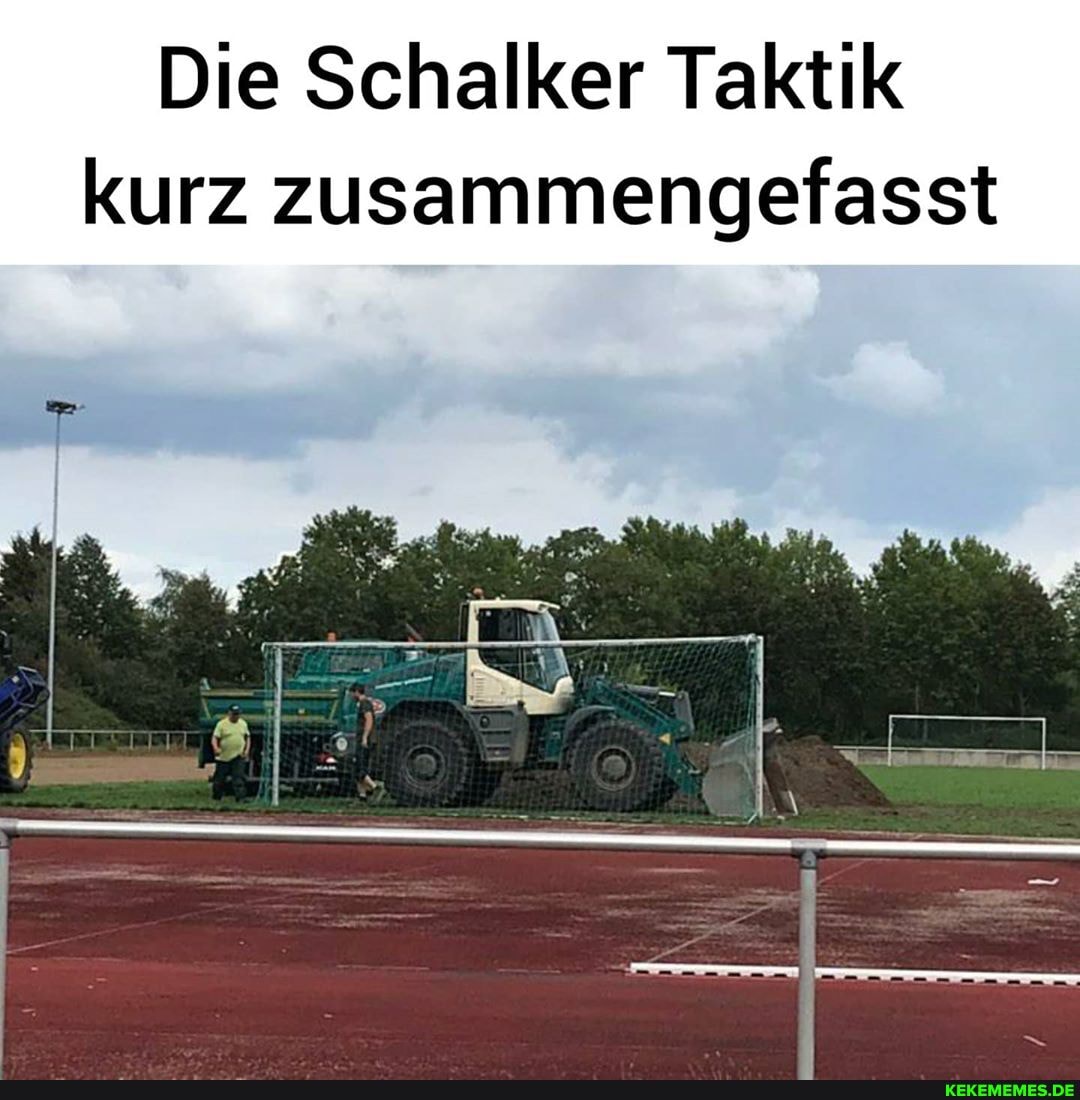 Die Schalker Taktik kurz zusammengefasst