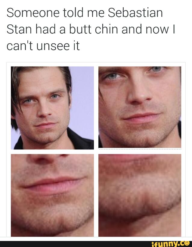 Someone Told Me Sebastian Stan Had A Butt Chin And Nowl Can t Unsee It 