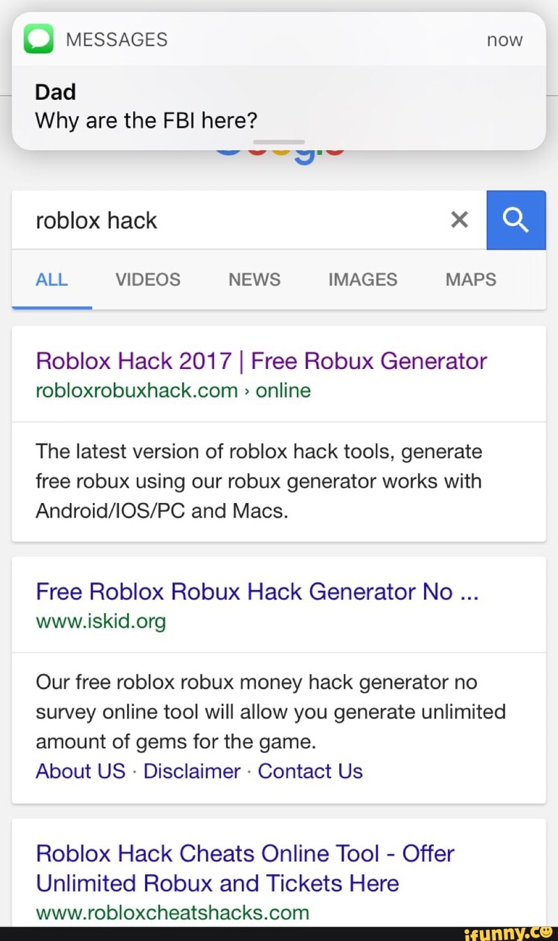 Why Are The Fbi Here Roblox Hack 2017 Free Robux Generator