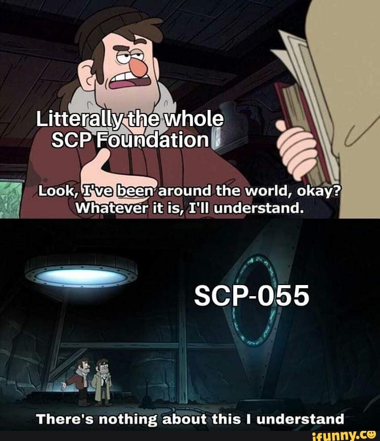 Origin Of SCP 055!  Anti-Meme 