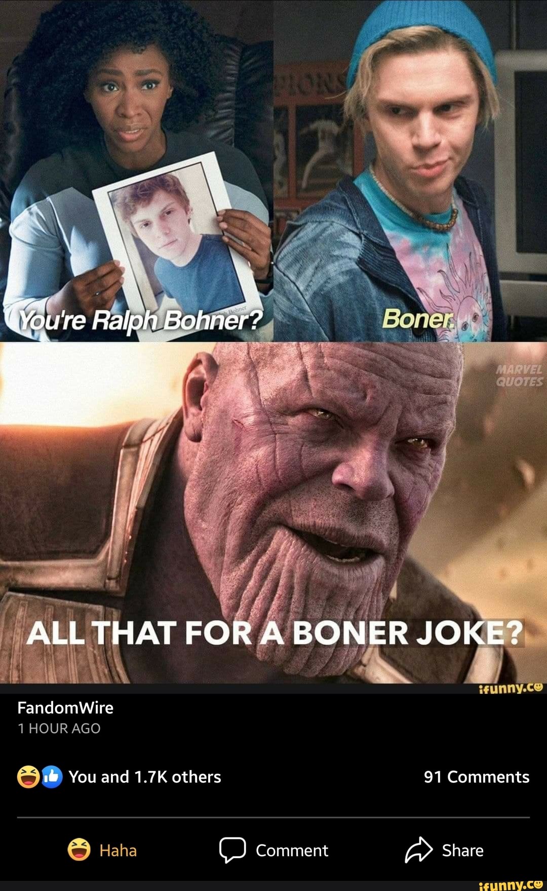Fandomwire memes. Best Collection of funny Fandomwire pictures on iFunny