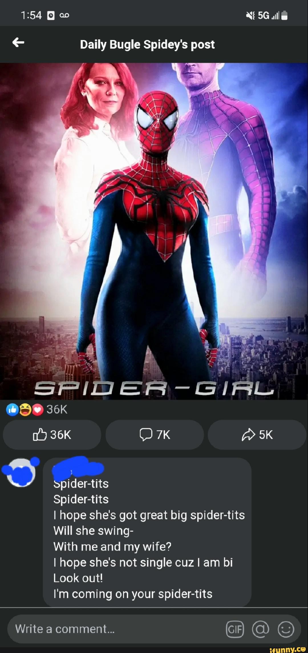 SS SP Gik Spider-tits Spider-tits