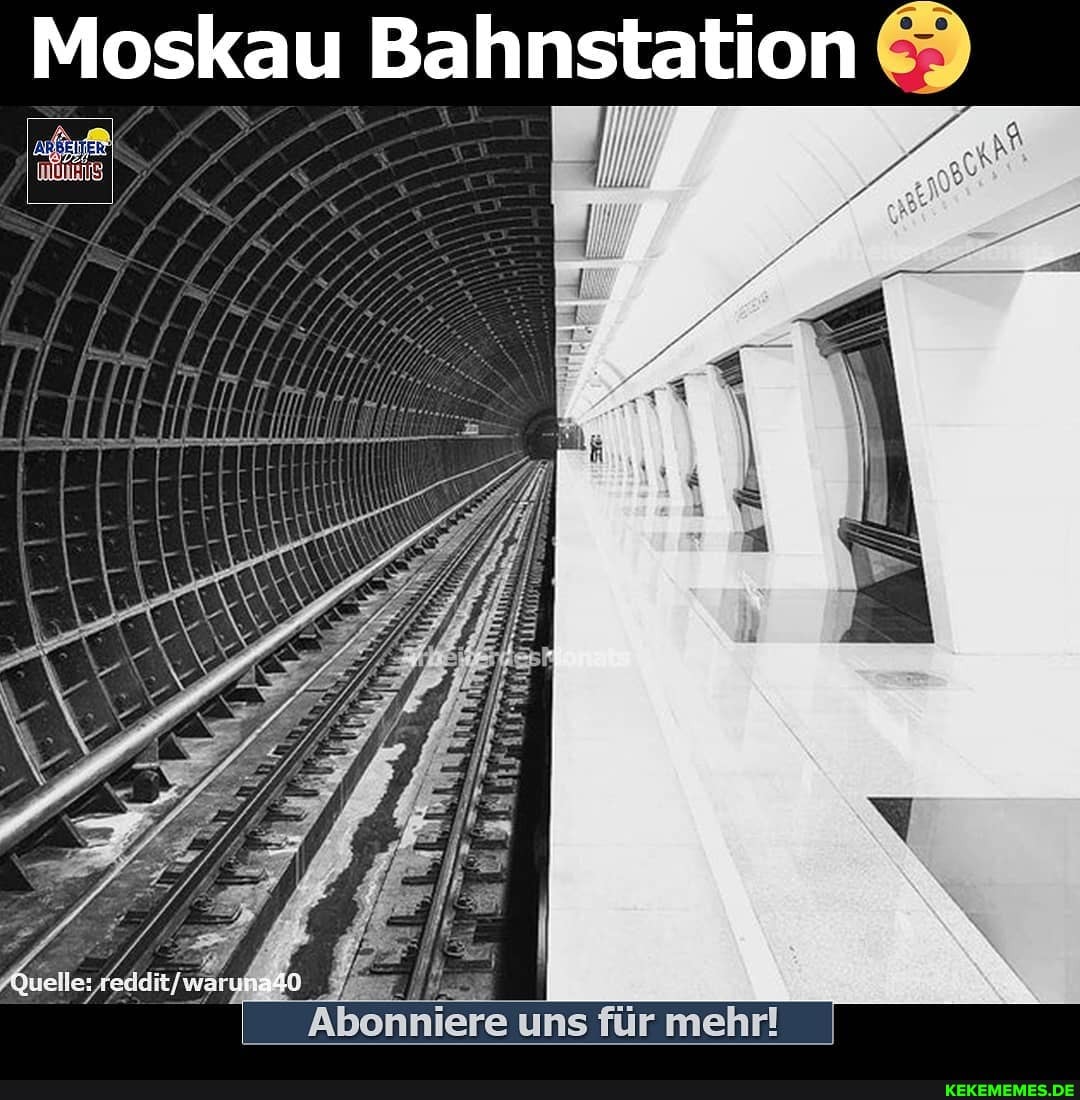 Moskau Bahnstation
Abonniere uns für mehr!