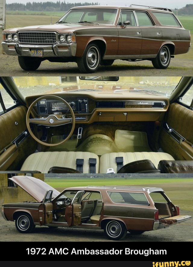 1972 AMC Ambassador Brougham - 1972 AMC Ambassador Brougham - iFunny