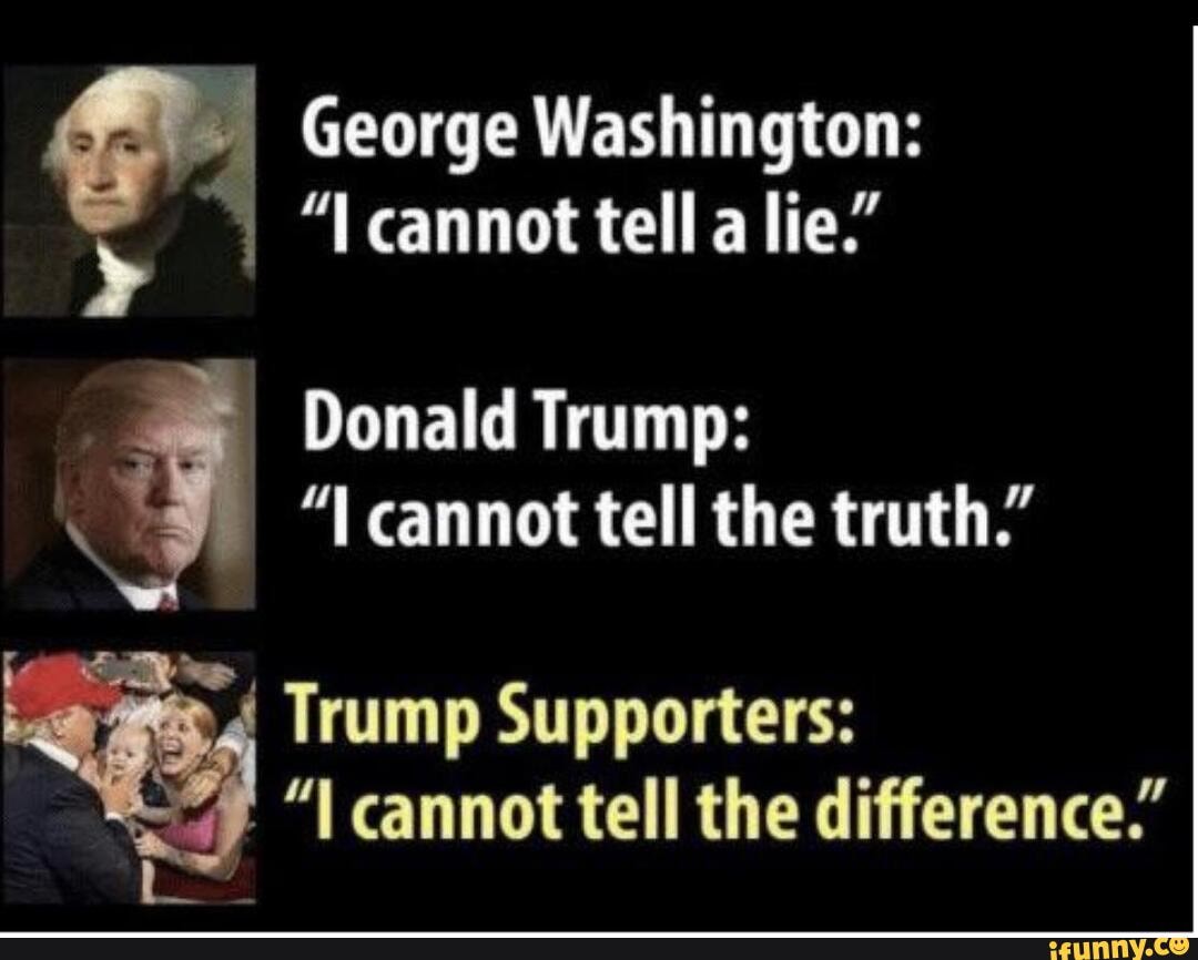 Cannot tell. George washington “cannot tell a lie”. tell a lie.